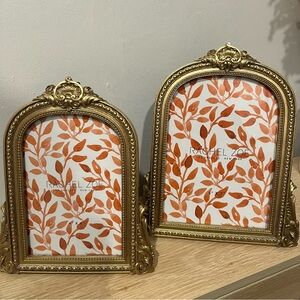 Rachel Zoe Gold Ornate Elegant Picture Frames (4x6 & 5x7)